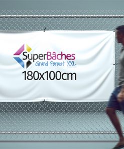 Bâche publicitaire PVC 180x100cm